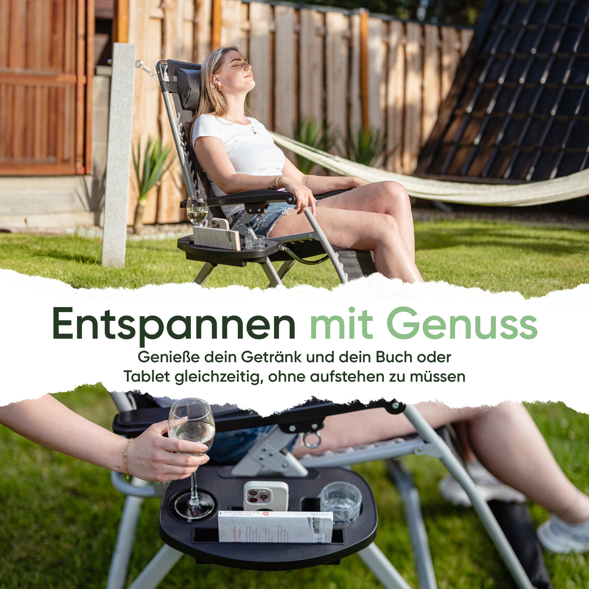 Sonnenliege 200kg Belastung!