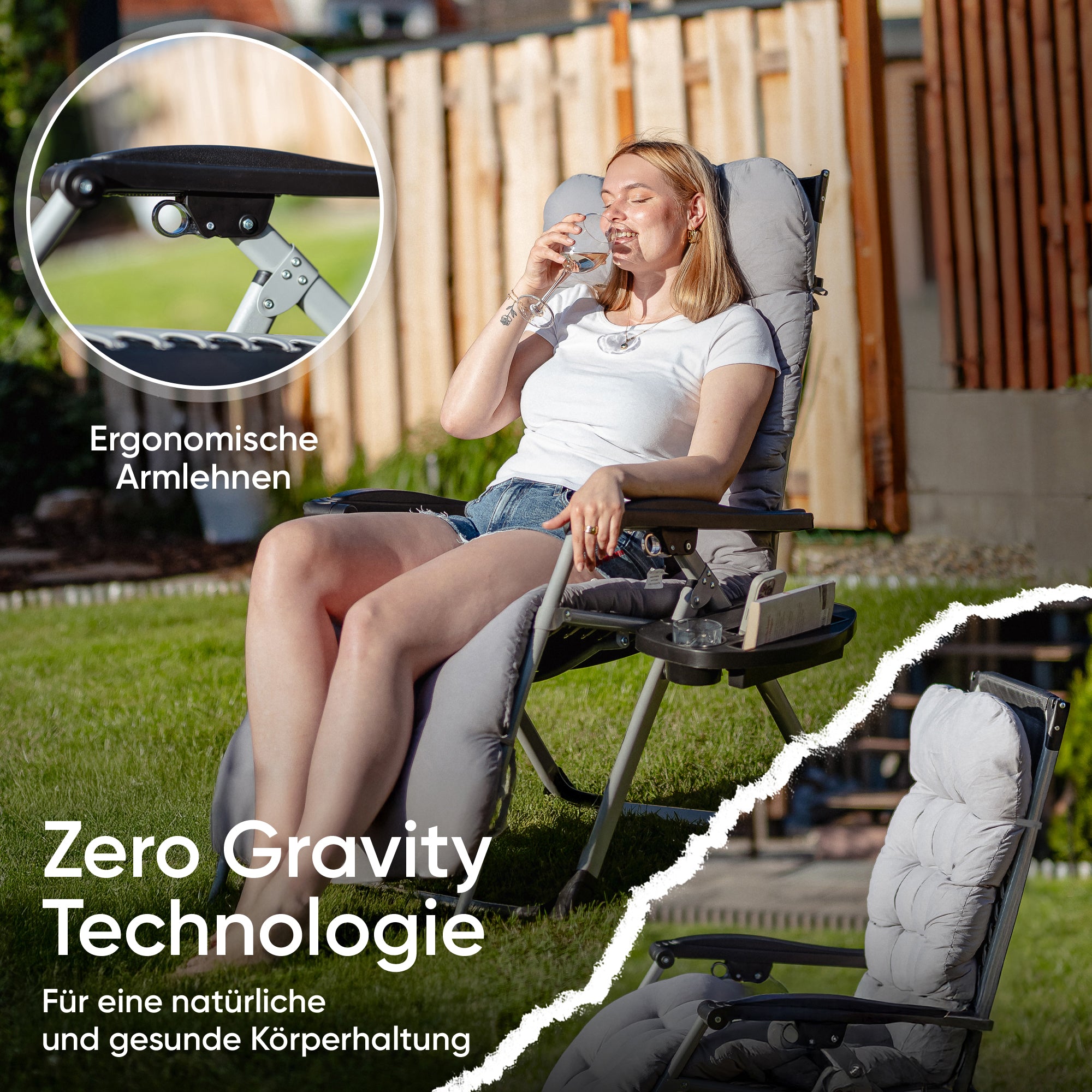 Sonnenliege 200kg Belastung!