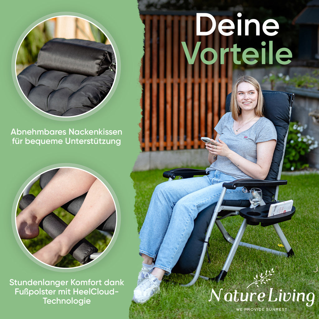 Sonnenliege 200kg Belastung!