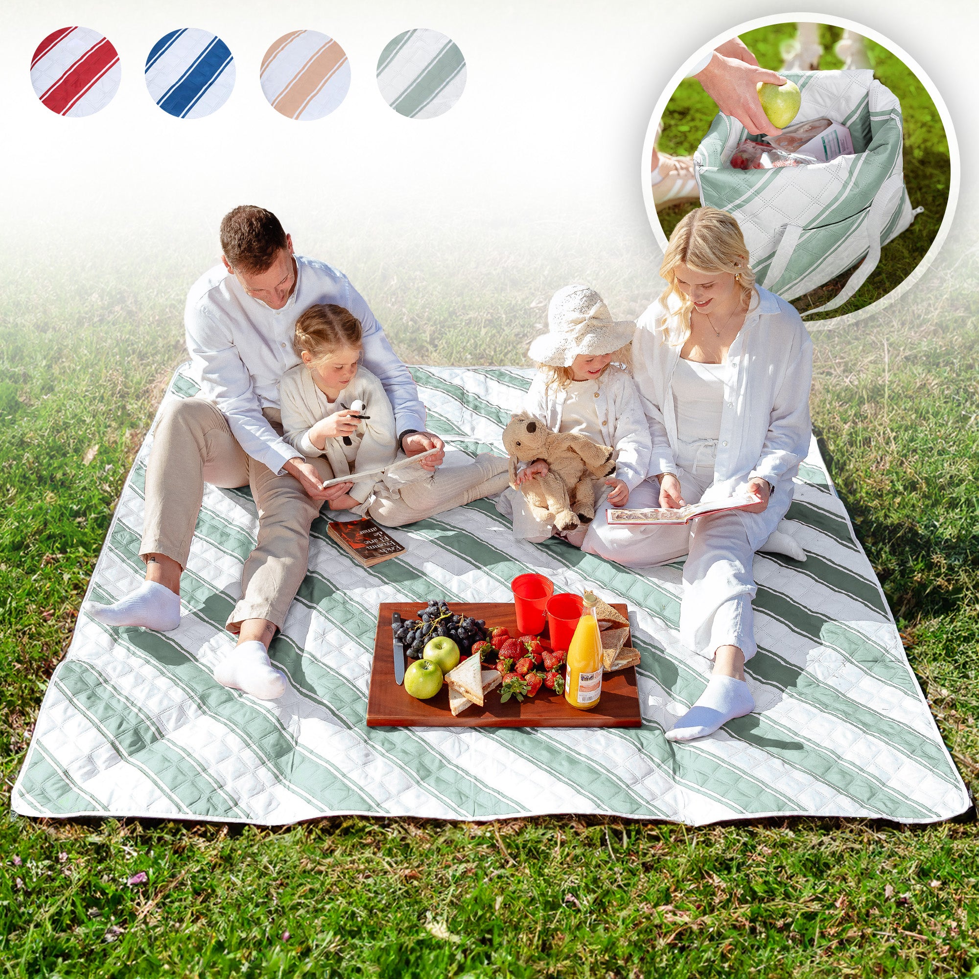 Picknickdecke / Tragetasche