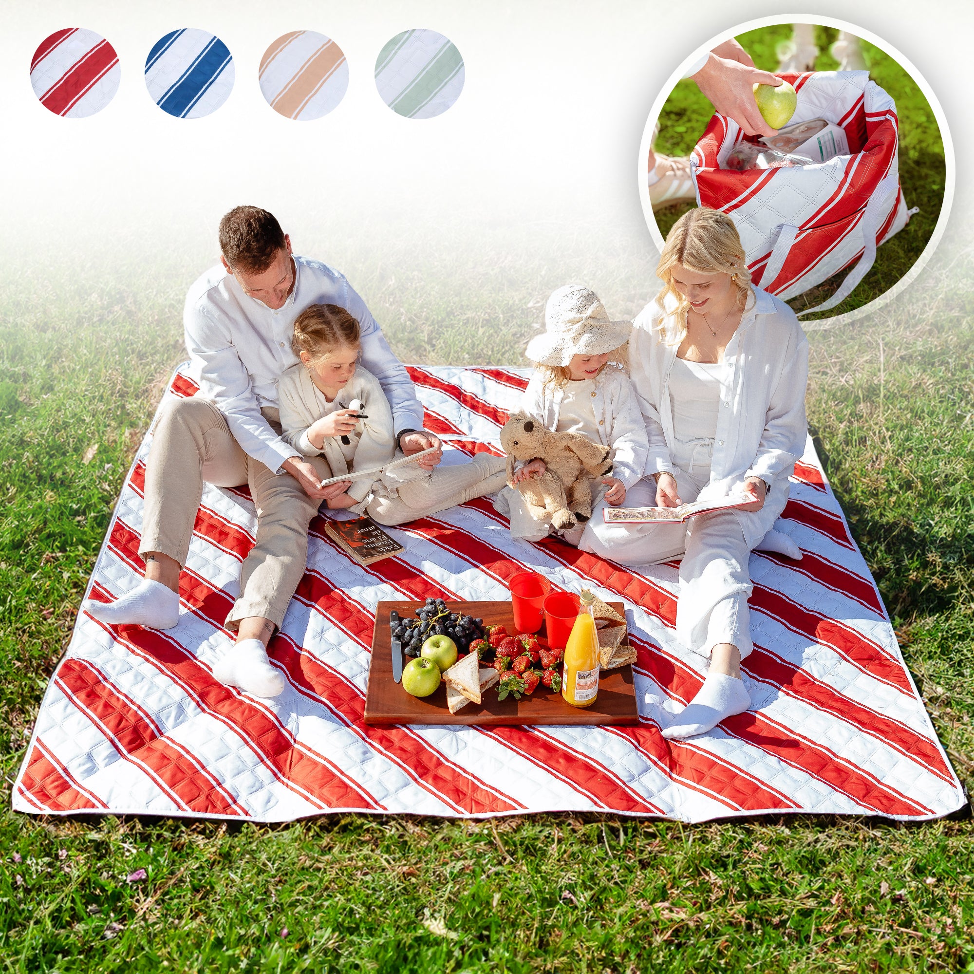 Picknickdecke / Tragetasche