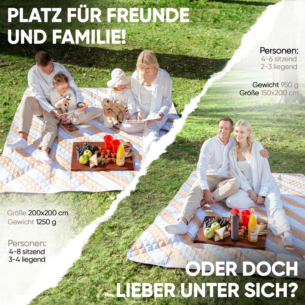 Picknickdecke / Tragetasche