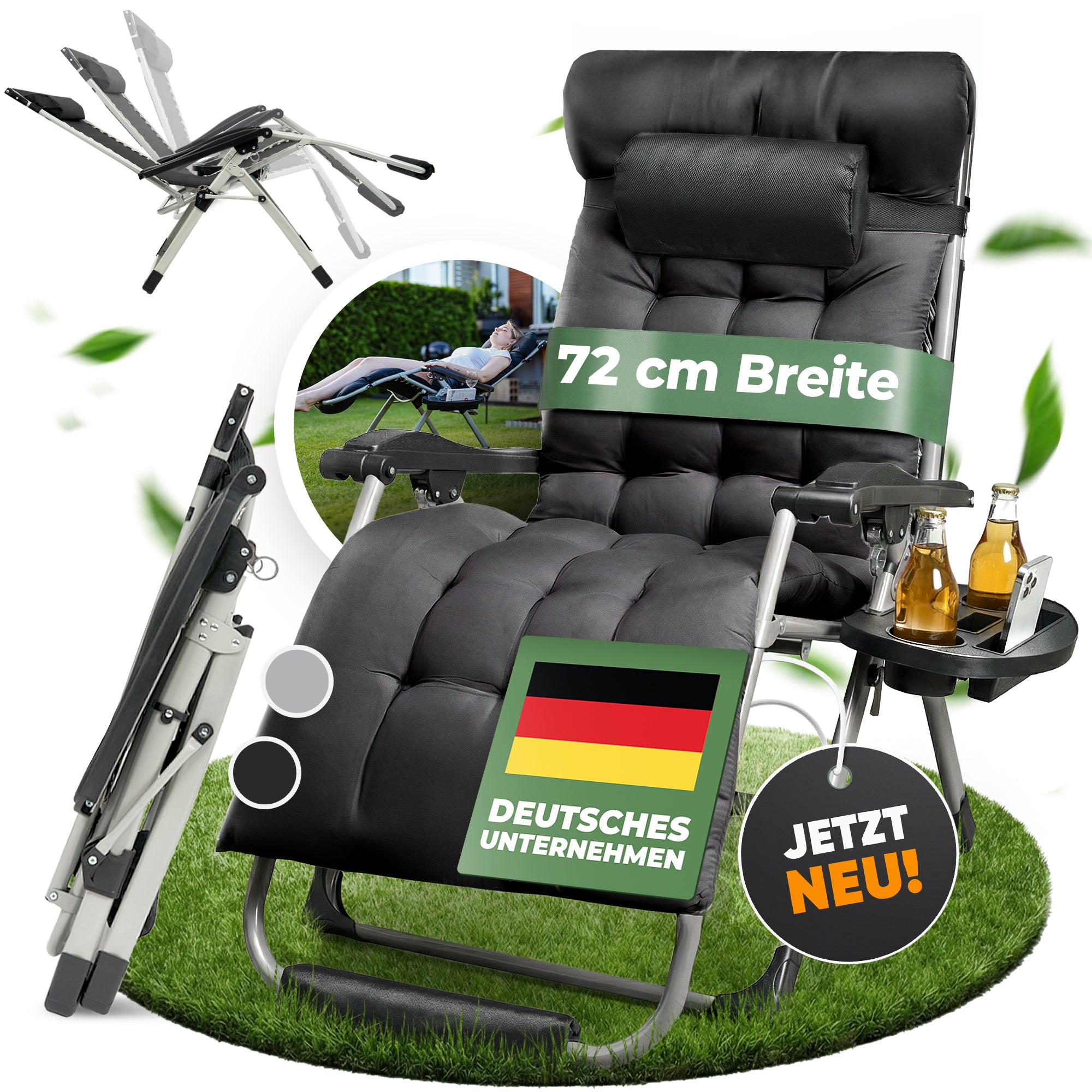 Sonnenliege 200kg Belastung!